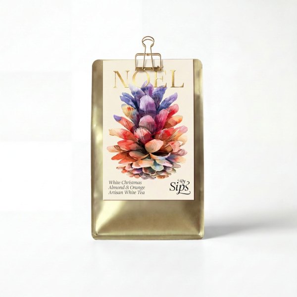 White Christmas - Gold Pouch