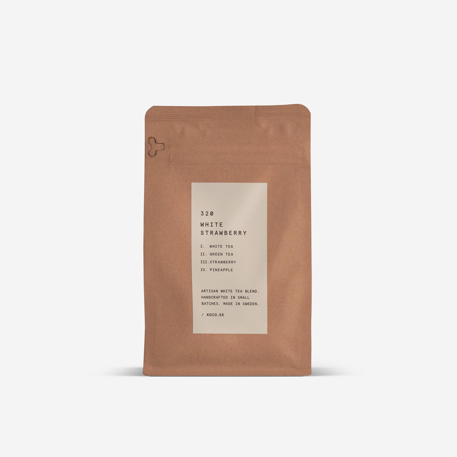 White Strawberry - Pouch — Primary