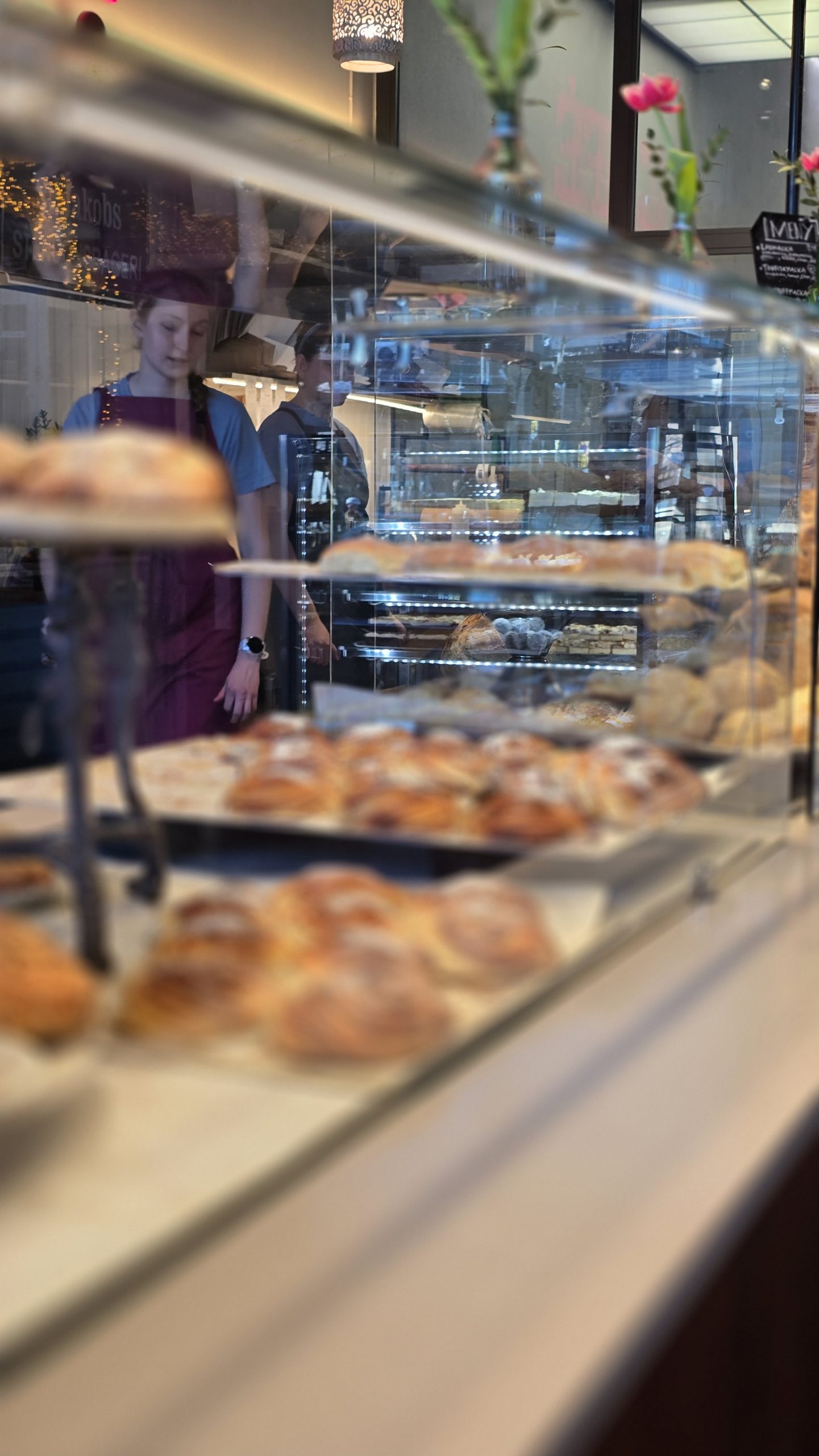 Sunday at a local café