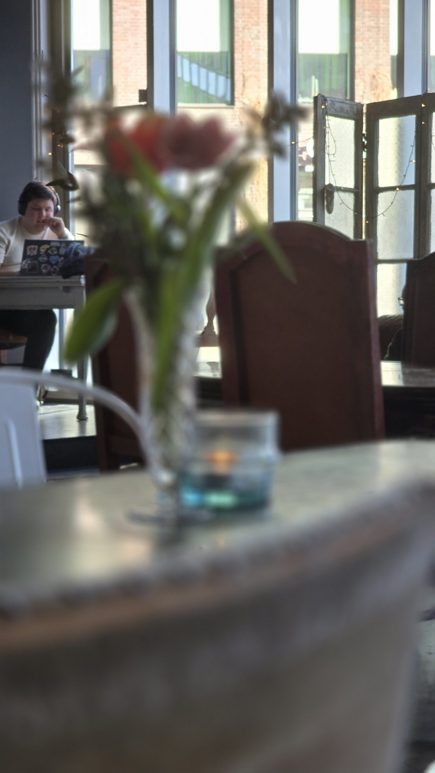 First feeling of spring in the city